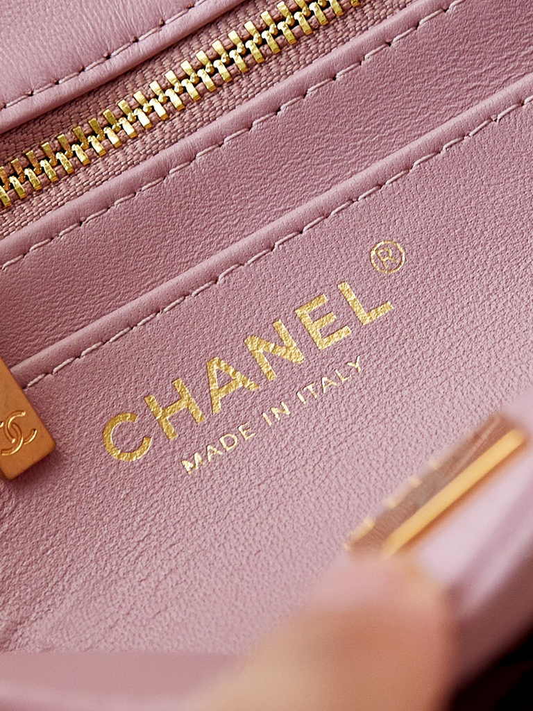 Chanel Classic Flap Bag AS4997 Pink Lambskin