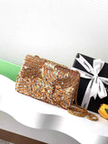 Chanel Shoulder bag, AS4561, Sequins Gold