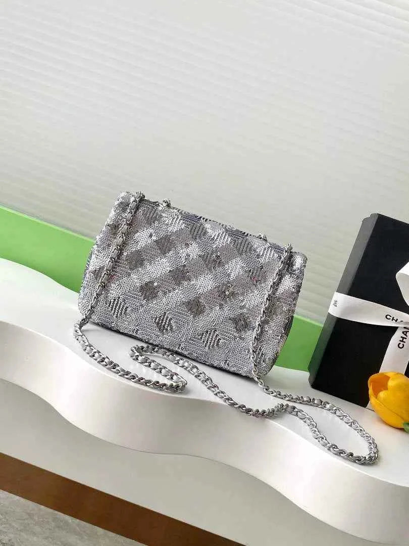Chanel Flap bag, AS4561, Quilted Sequins