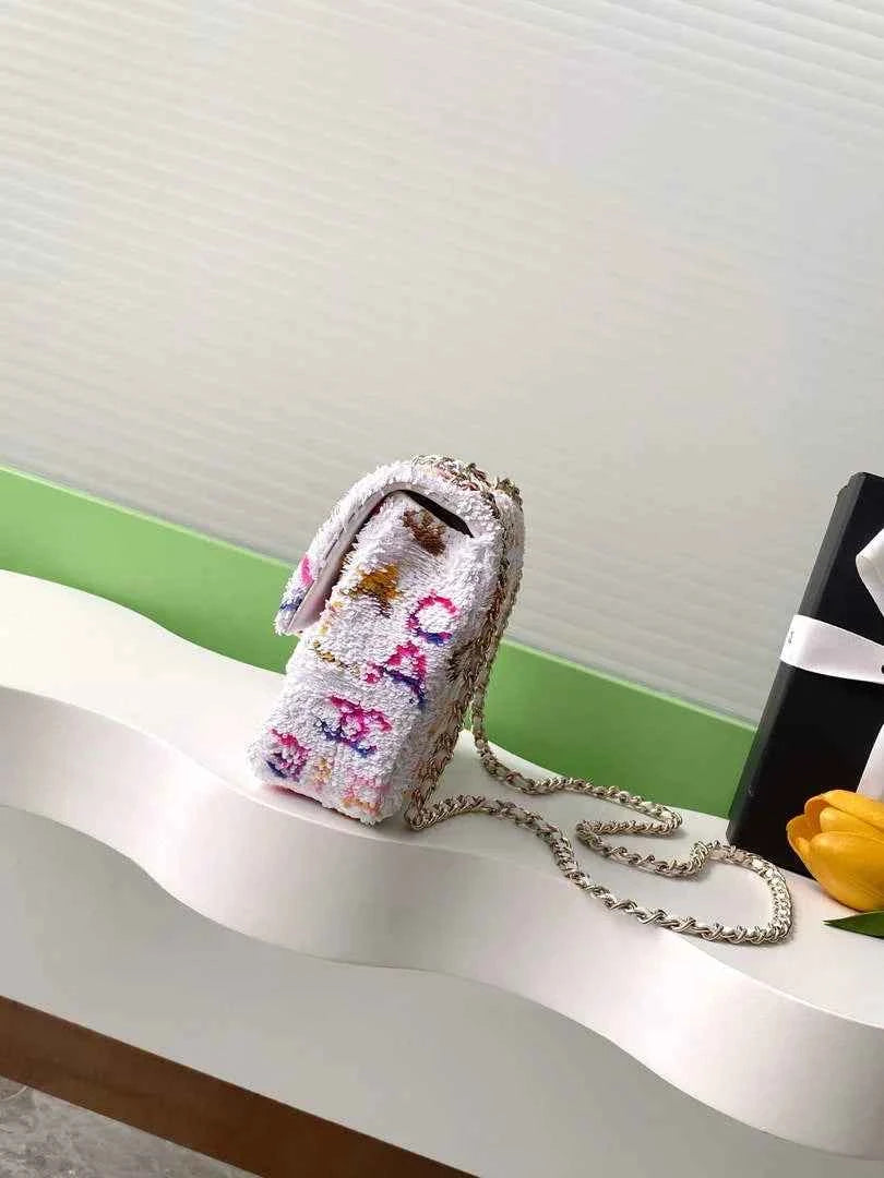 Chanel Flap bag, Quilted Sequins, AS4561