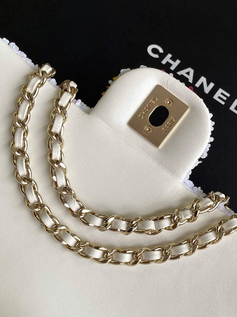 Chanel Flap bag, Quilted Sequins, AS4561