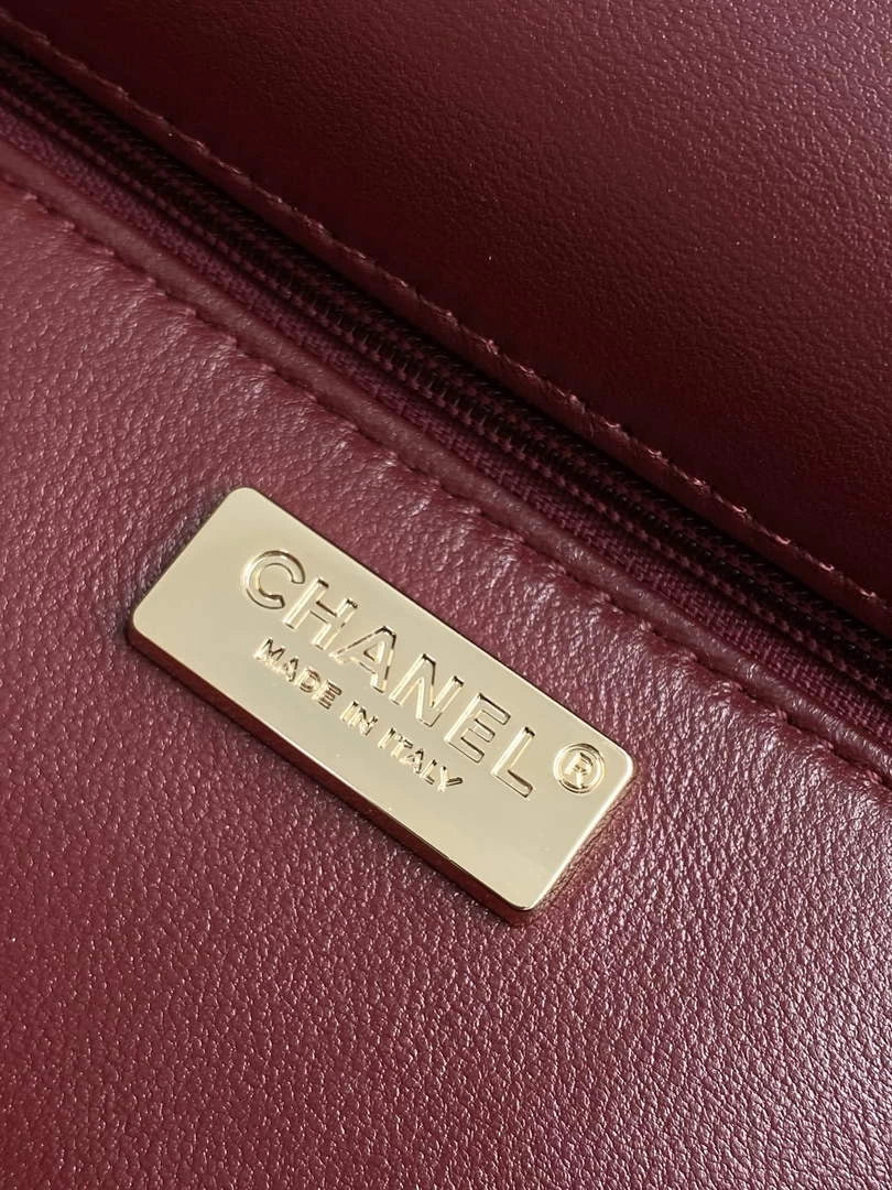 Chanel Flap bag, Fringed sequins,  AS4561 Red