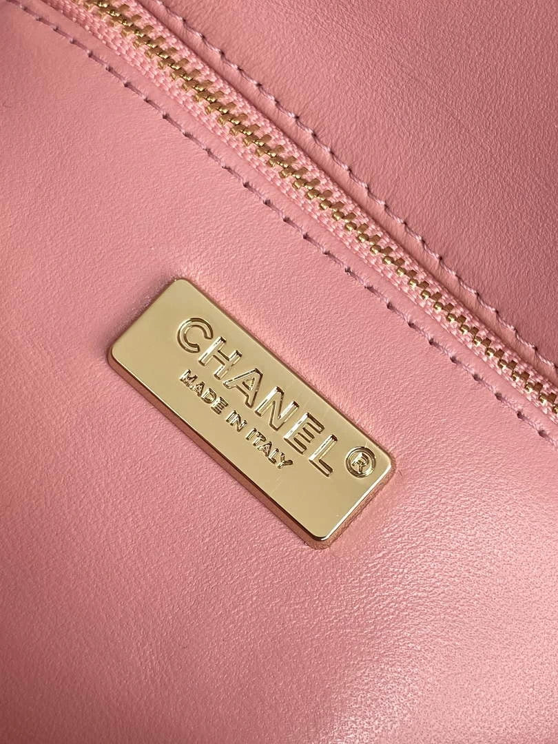 Chanel Flap bag, Fringed sequins,  AS4561 Plum