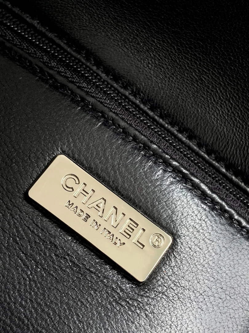 Chanel Flap bag, Black Fringed sequins,  AS4561