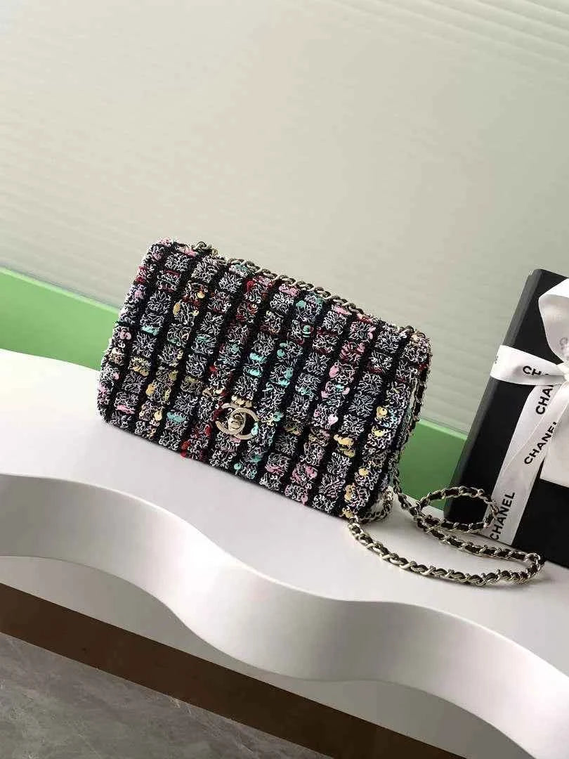 Chanel Shoulder Flap bag, AS4561 Sequins