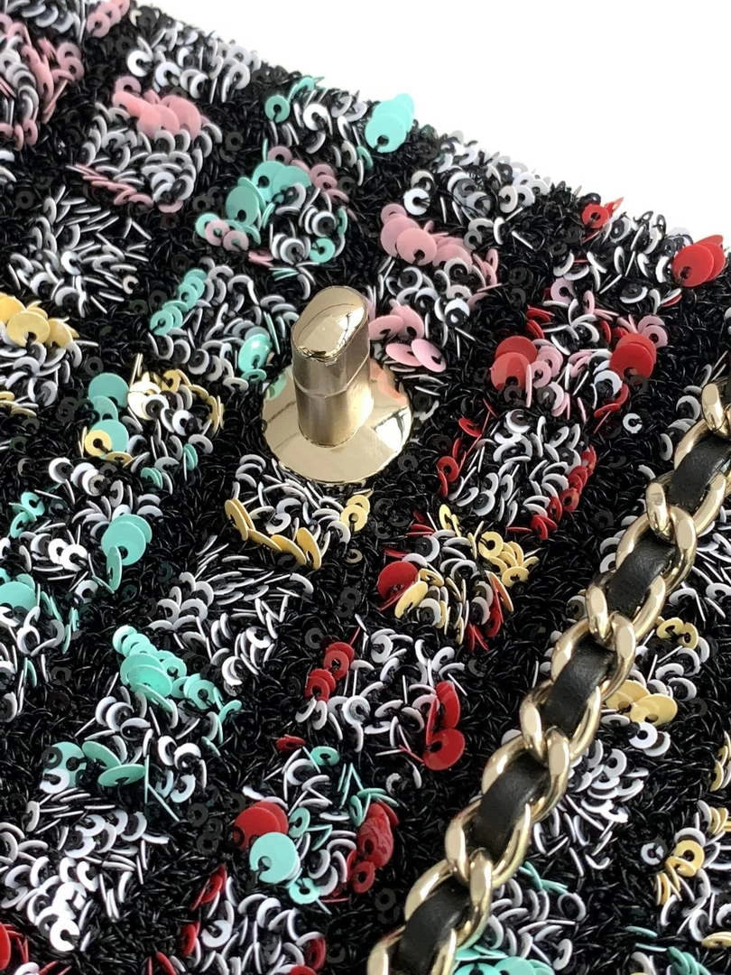 Chanel Shoulder Flap bag, AS4561 Sequins