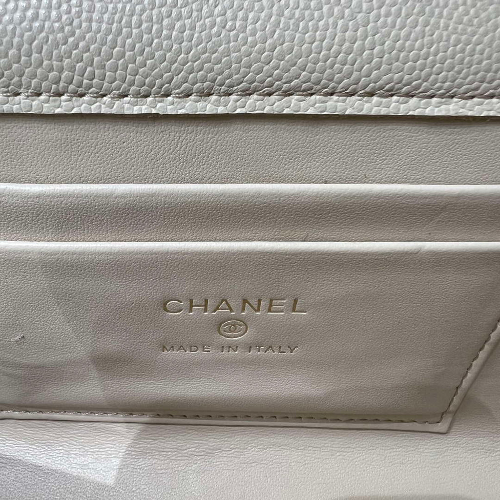 CHANEL Apricot Mini Flap Bag with Handle - AP3238