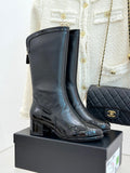 Chanel High boots calfskin, G46594 - Default Title - View 1