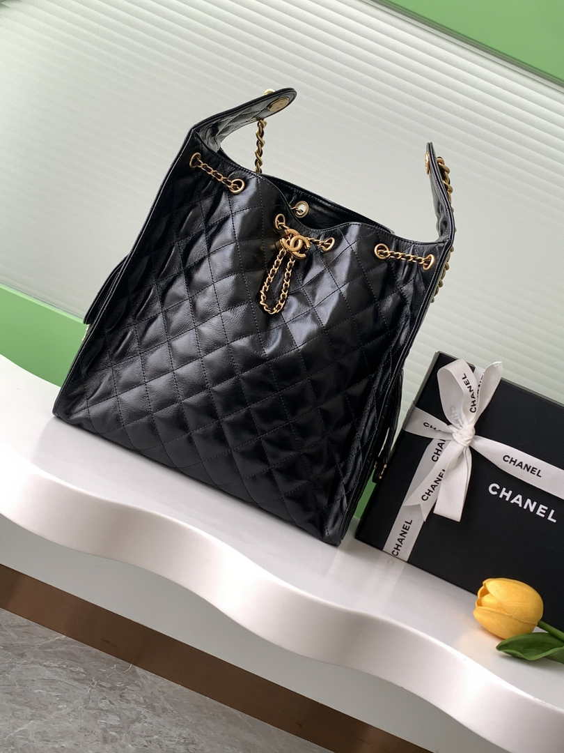 Chanel Hobo Bag AS5311 Black Leaher
