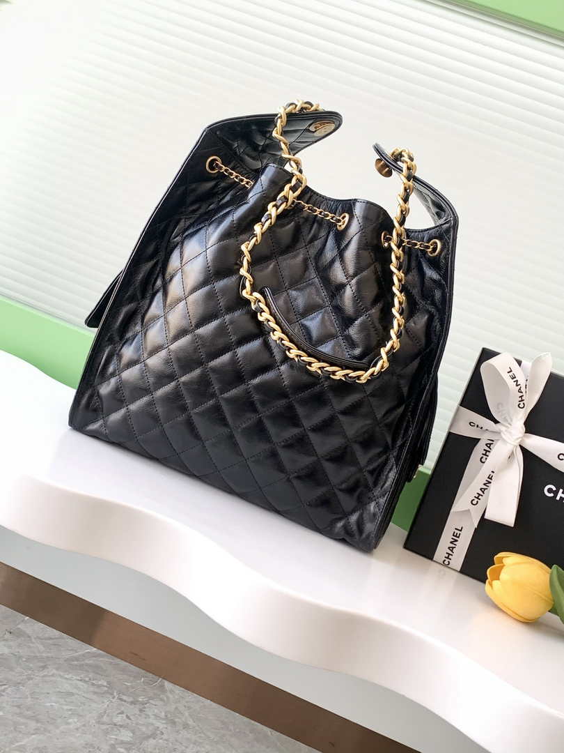 Chanel Hobo Bag AS5311 Black Leaher