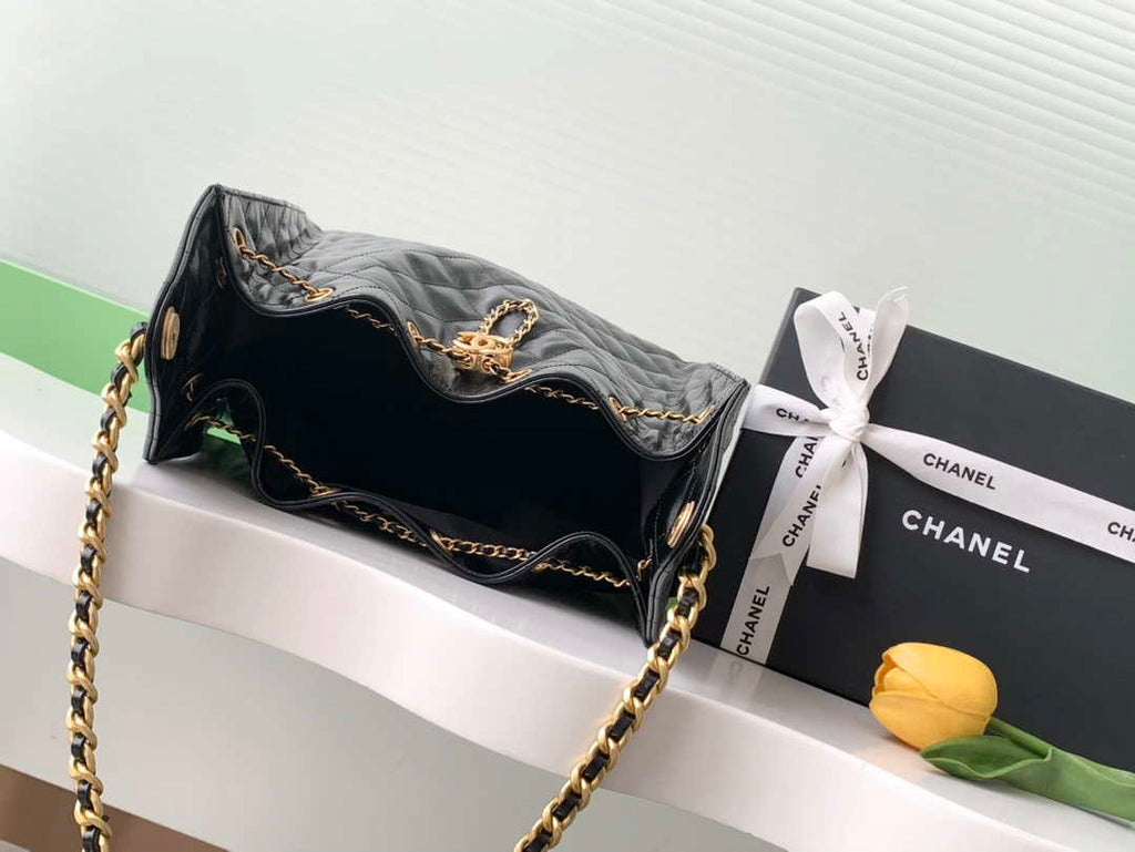Chanel Hobo Bag AS5311 Black Leaher