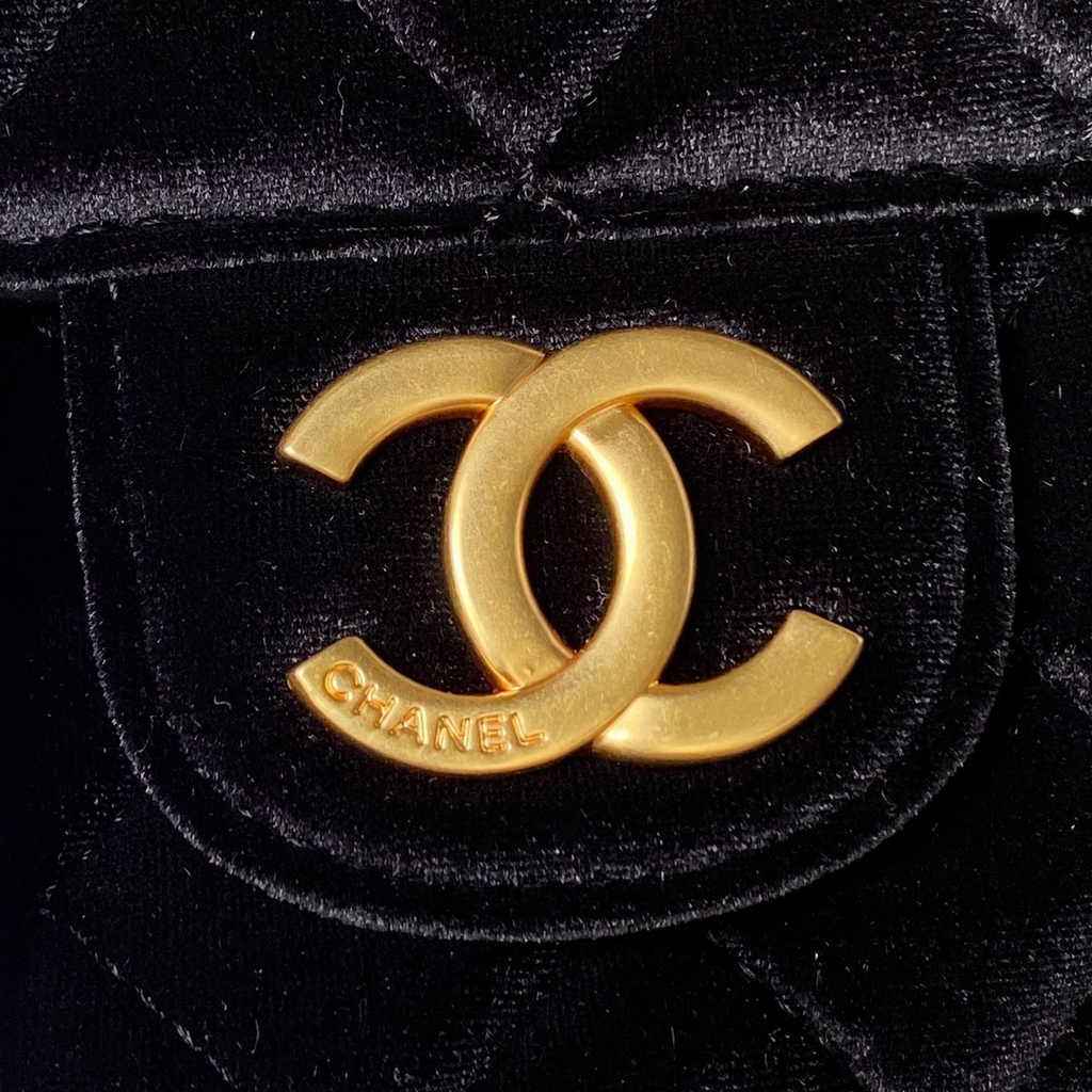 Chanel hobo handbag as4322, Cotton black