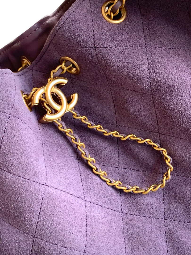 Chanel Hobo Small Bag AS5293 Purple