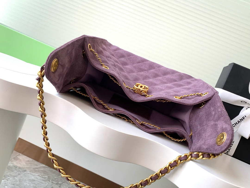 Chanel Hobo Small Bag AS5293 Purple