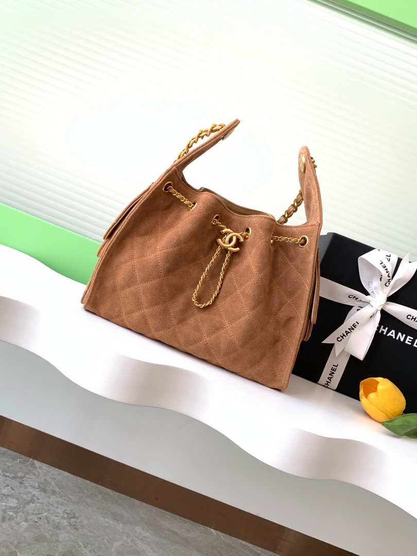 Chanel Hobo Small Bag AS5293 Brown