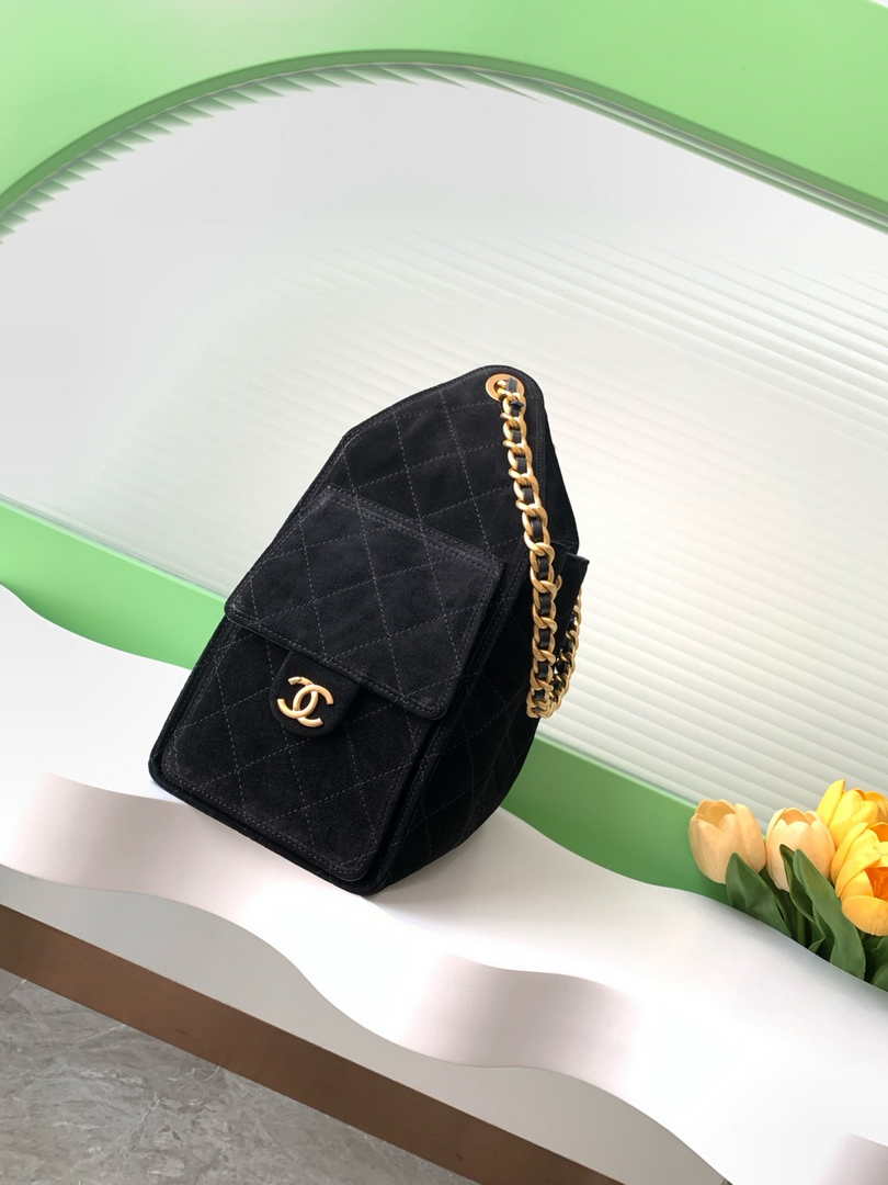 Chanel Hobo Small Bag AS5293 Black