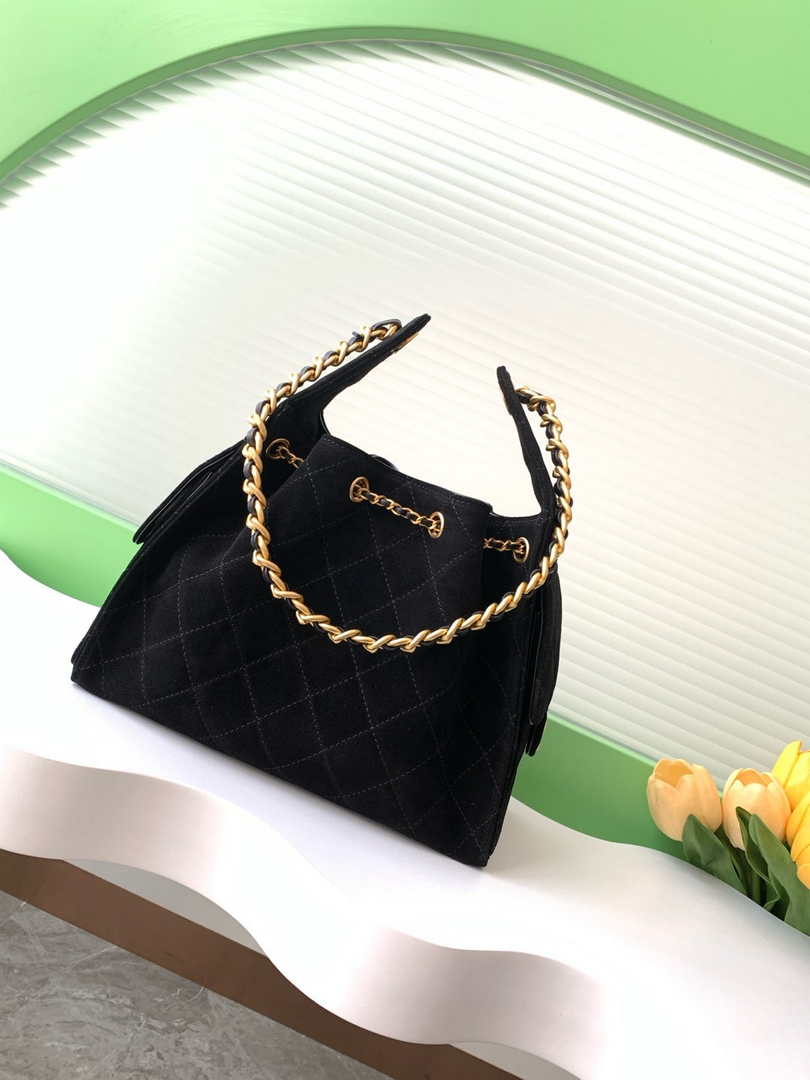 Chanel Hobo Small Bag AS5293 Black