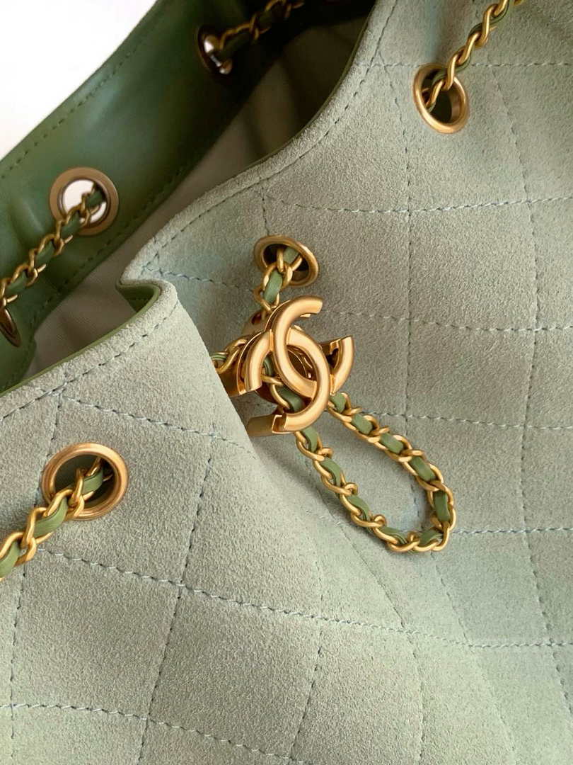 Chanel Hobo Small Bag AS5293 Light Green
