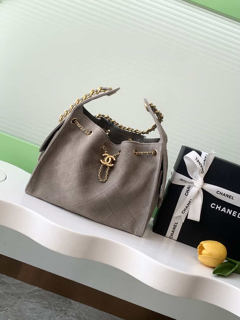Chanel Hobo Small Bag AS5293 Khaki