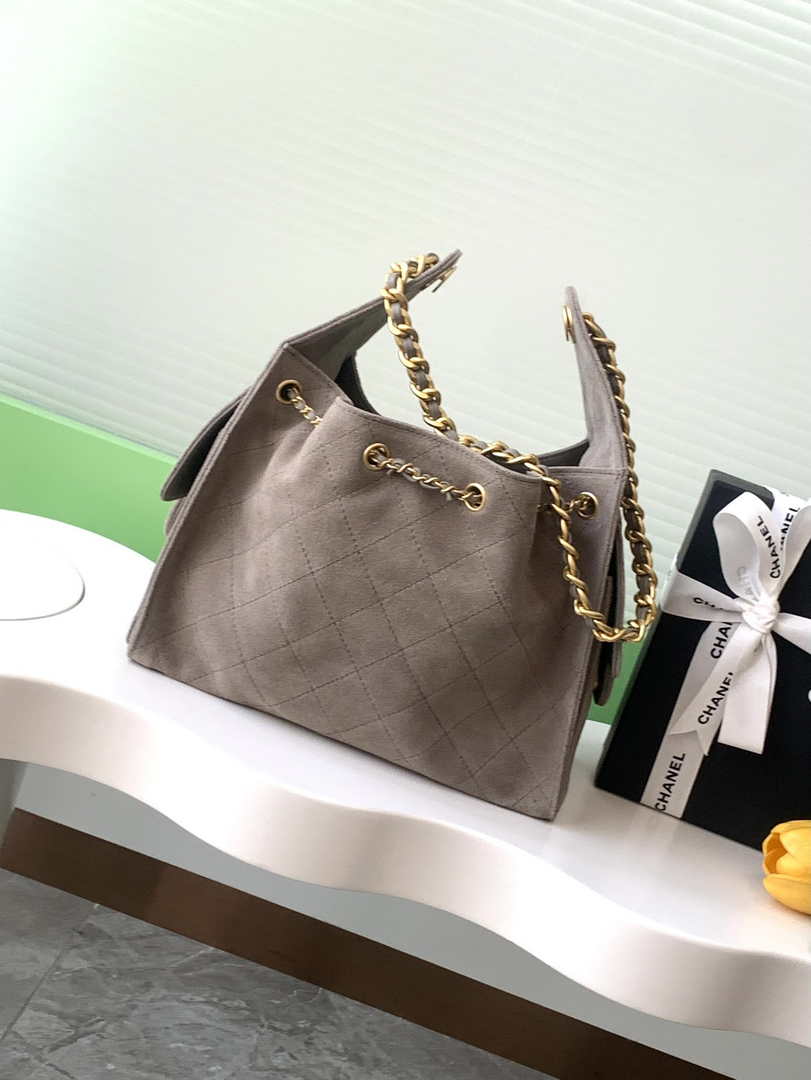 Chanel Hobo Small Bag AS5293 Khaki