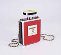 Chanel Iconic No.5 Perfume Plexiglass Bottle Crossbody Bag AS5341