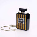 Chanel Perfume Minaudiere Bag Black Plexi AS5341