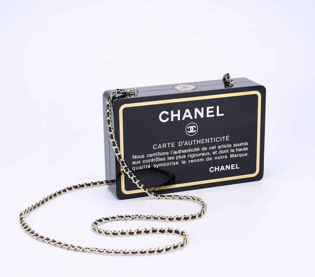 Chanel Limited Edition Card Evening Bag