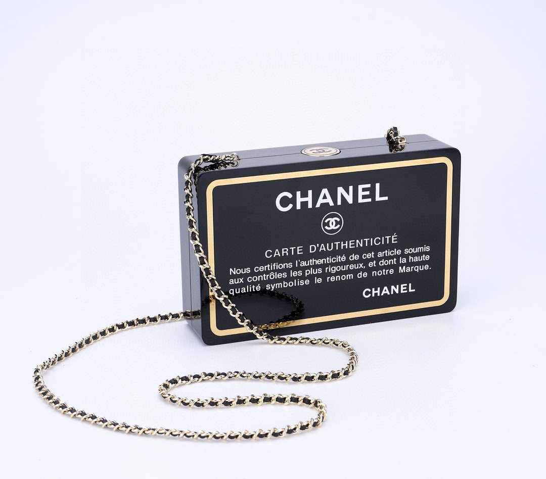 Chanel Limited Edition Card Evening Bag
