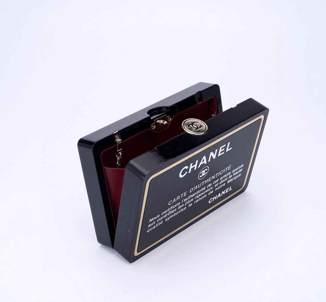 Chanel Limited Edition Card Evening Bag