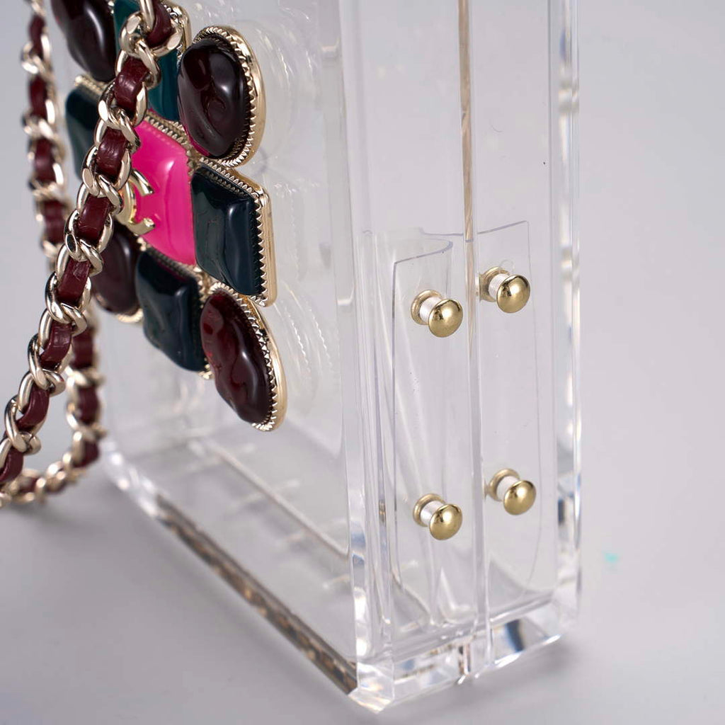 Chanel Limited Edition Green and Red Gripoix Maltese AS2269