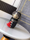 Chanel Limited Edition Paris-Bombay Doll Clutch gold
