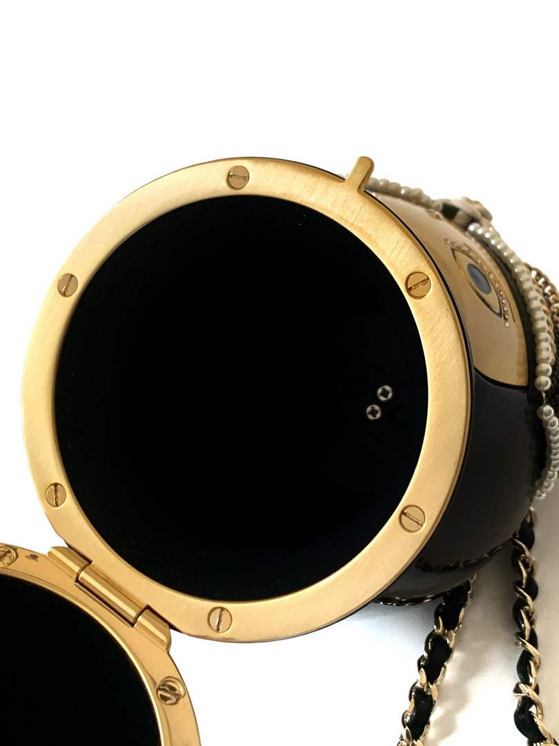 Chanel Limited Edition Paris-Bombay Doll Clutch gold
