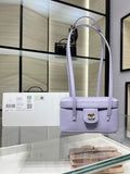 Chanel Long Vanity with Leather Strap AP5067, Calfskin Light Purple