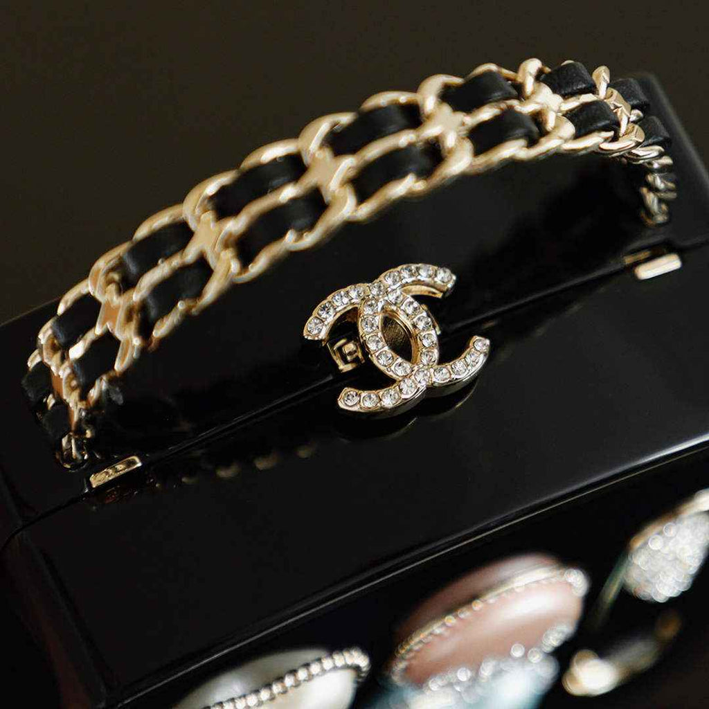Chanel Makeup Palette Minaudière Bag, AS5703 Black