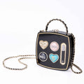 Chanel Makeup Palette Minaudière Bag, AS5703 Black