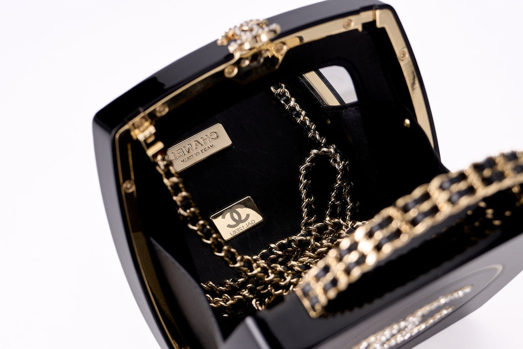 Chanel Makeup Palette Minaudière Bag, AS5703 Black