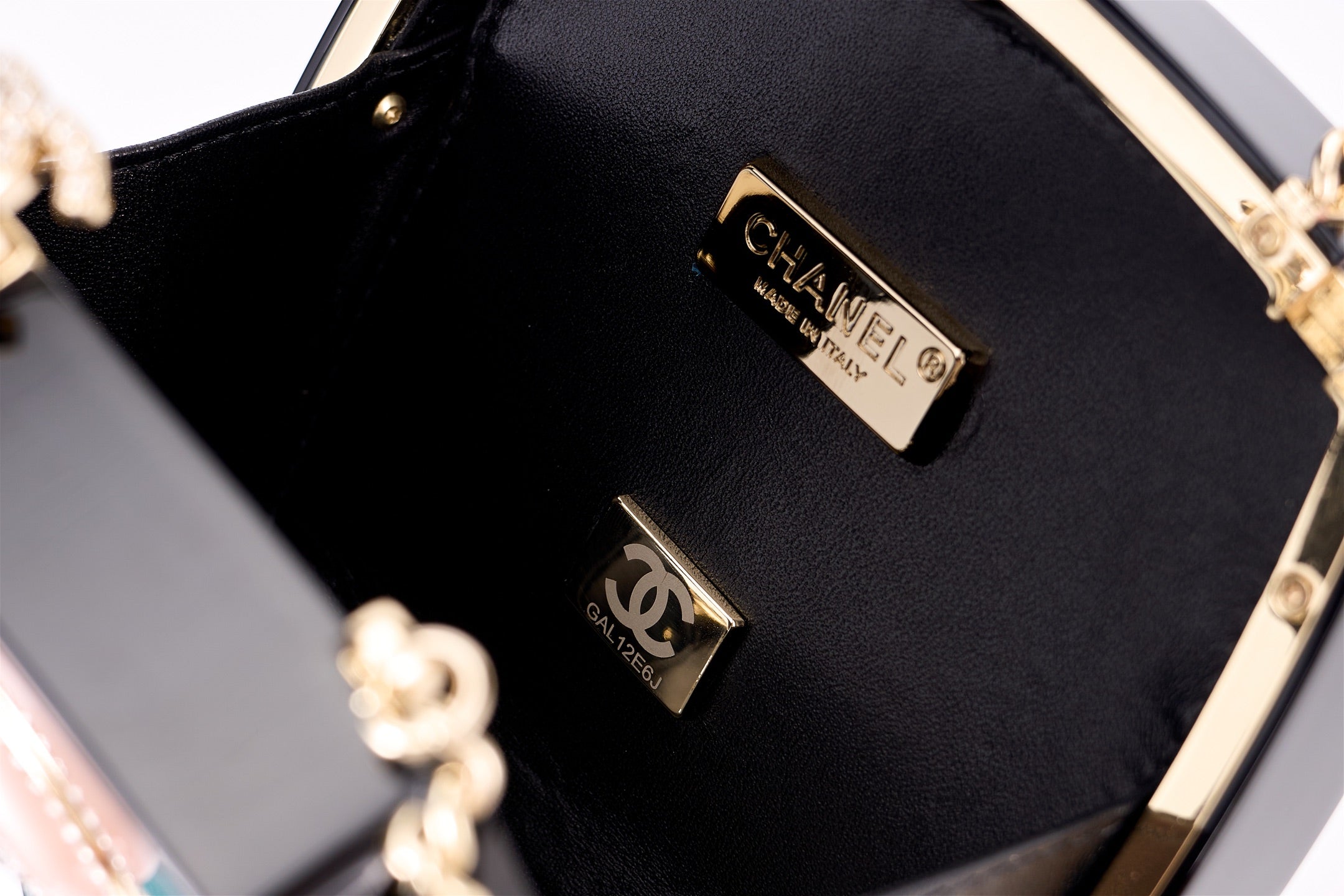 Chanel Makeup Palette Minaudière Bag, AS5703 Black