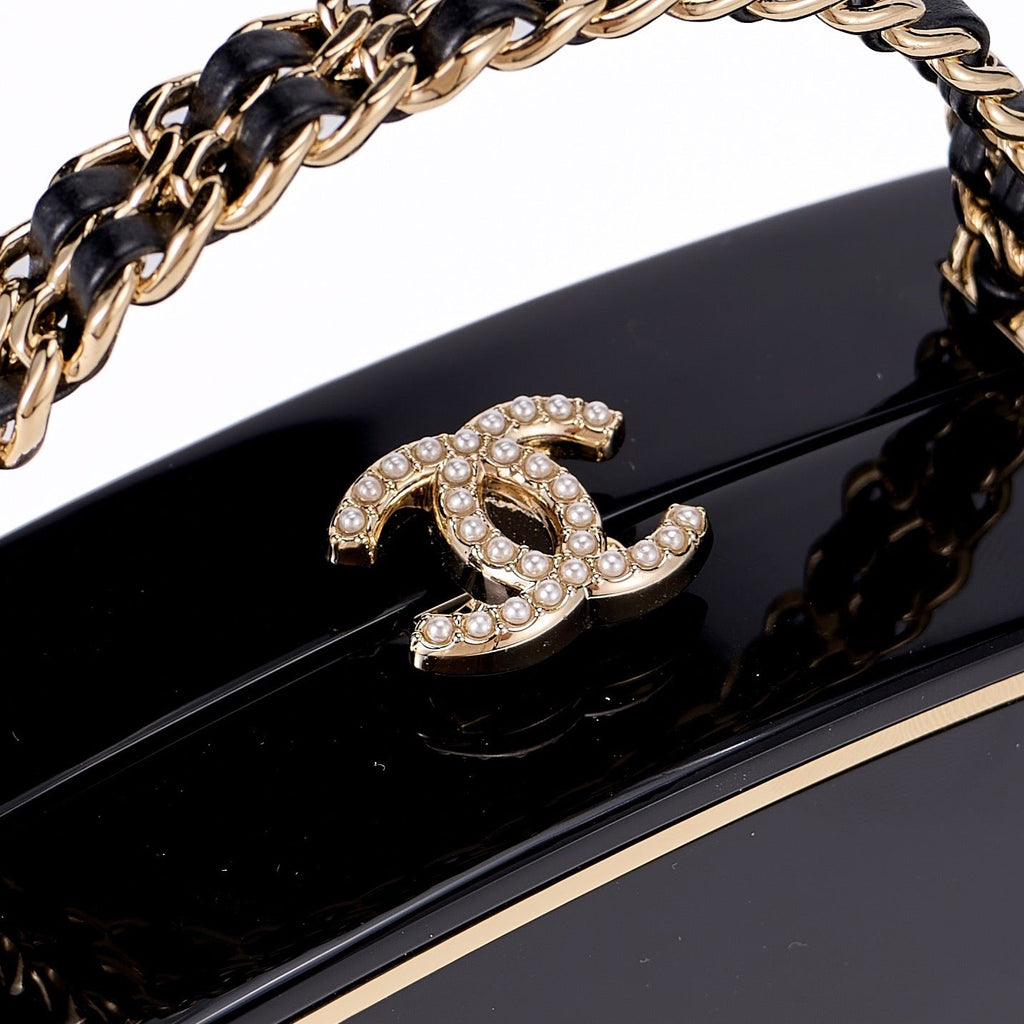 Chanel Makeup Palette Minaudière Bag, AS5703 Black