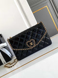 Chanel Maxi clutch bag, AS4900 Lambskin Black