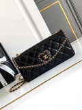 Chanel Maxi clutch bag, AS4901 Lambskin Black