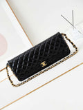 Chanel Maxi clutch bag, AS5006 Lambskin Black