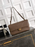 Chanel Maxi Flapbag AS6231 Grained Calfskin Light Brown Gold