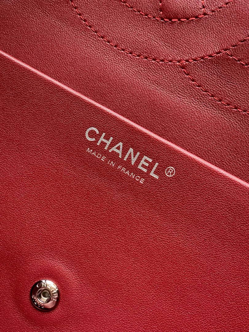 Chanel Maxi Flapbag AS6231 Grained Calfskin Black Silver