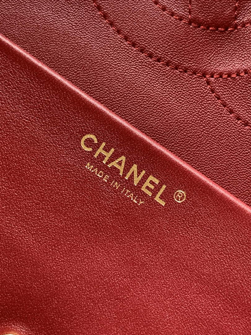 Chanel Maxi Flapbag AS6231 Grained Calfskin Black Gold