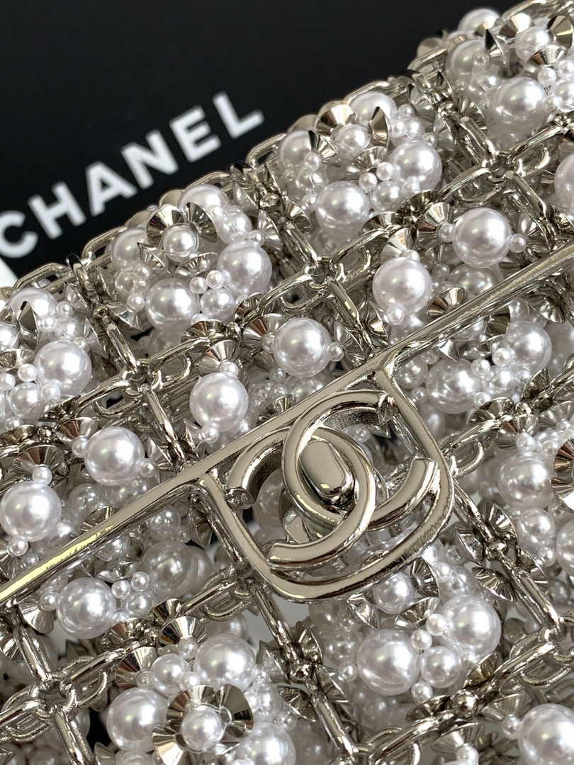 Chanel Mini Flap bag AP3768 Silver