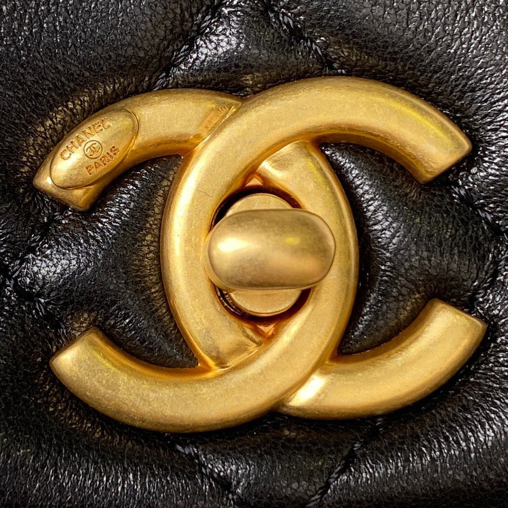 Chanel Mini flap bag AS4340 Lambskin Black