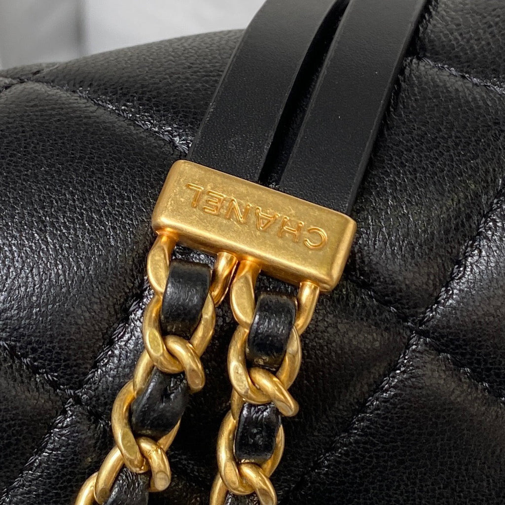 Chanel Mini flap bag AS4340 Lambskin Black