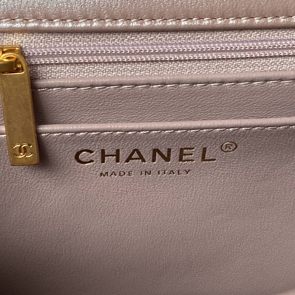 Chanel Mini Flap Bag AS4384 Light Pink Lambskin
