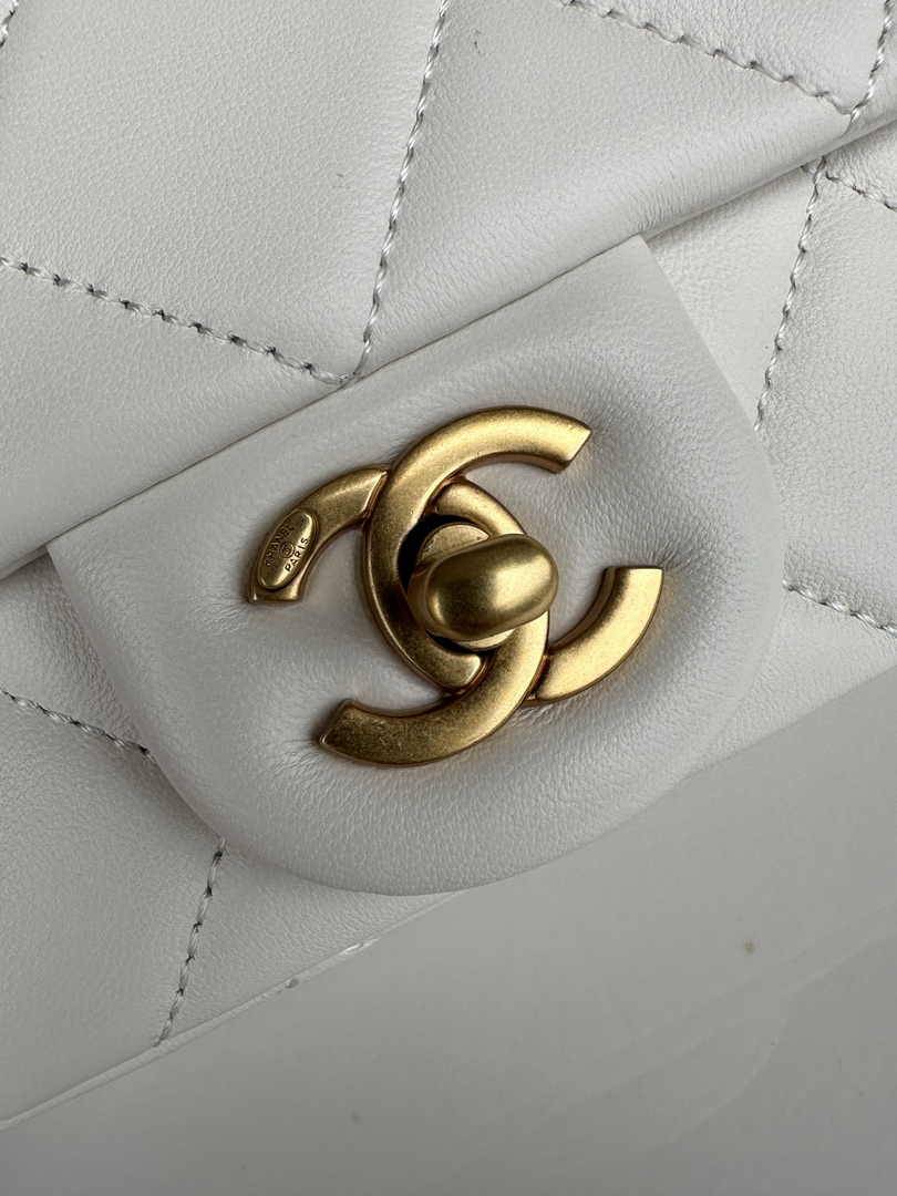 Chanel Mini Flap bag AS4868 Beige Lambskin