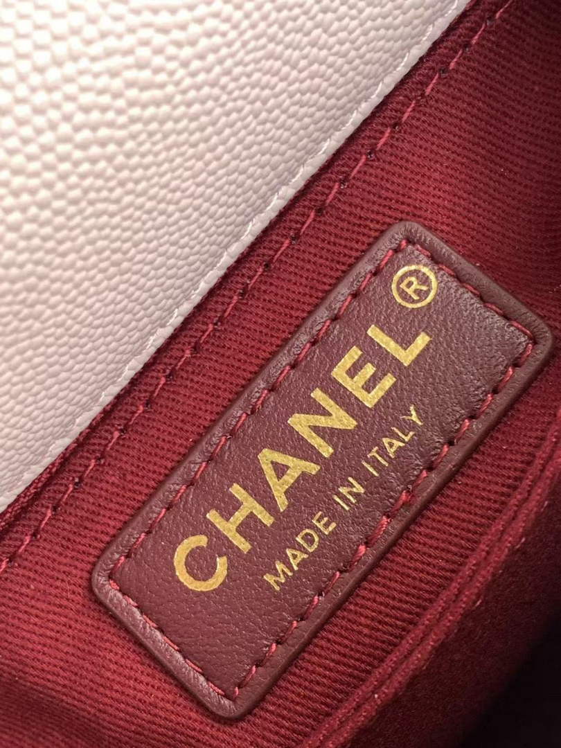 Chanel Mini Flap Bag with Top Handle AS2215 - Pink Leather